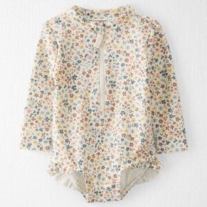 Little Planet carters baby Recycled Long Sleeve Rashguard Swimsuit